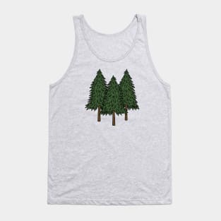 Pine Trees Tank Top